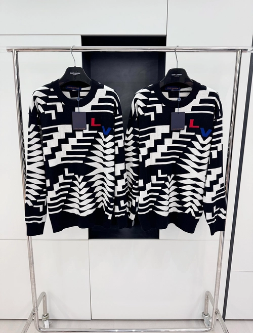 vg-루이비통-레플리카-스키-시리즈-흑백-스웨터-명품 레플리카 미러 SA급